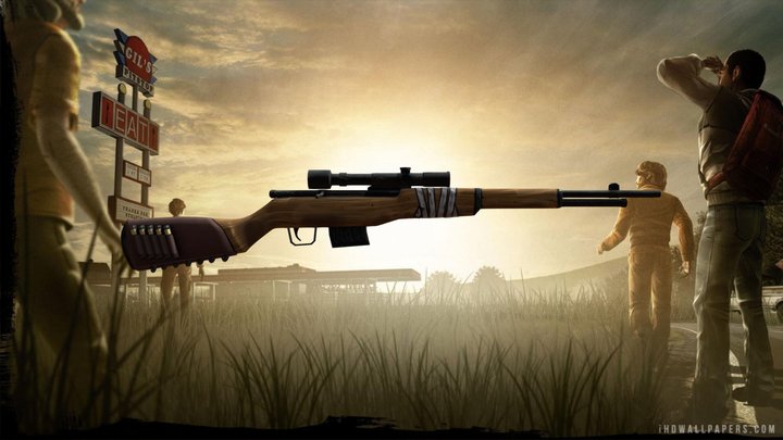 The walking dead hunting rifle – Modèle 3D gratuit STL