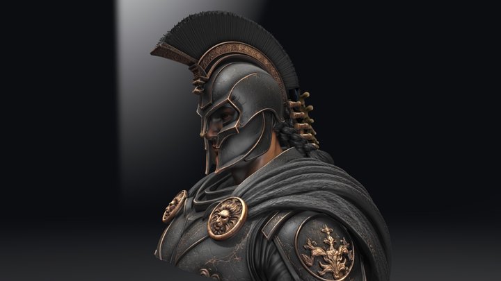 Bust of Agamemnon 3D Model