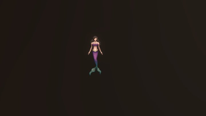 mermaid 3D Model