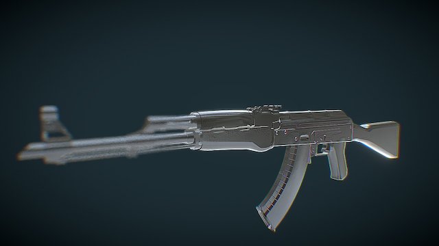 Ak47 3D Model