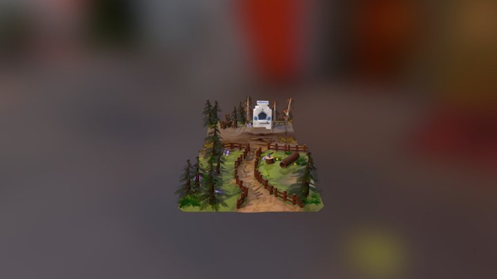 Forest location 3D Model