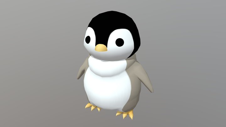 Penguin! 3D Model