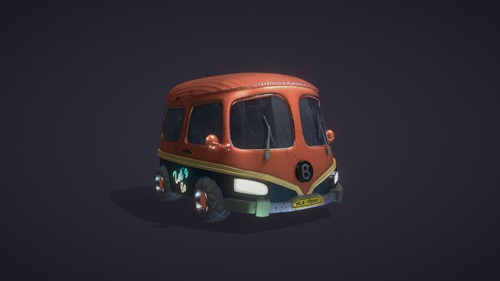 Bold Voyager 3D Model