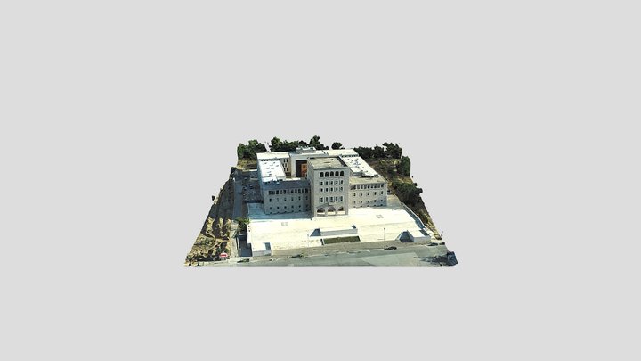 Universiteti Politeknik i Tiranes 3D Model