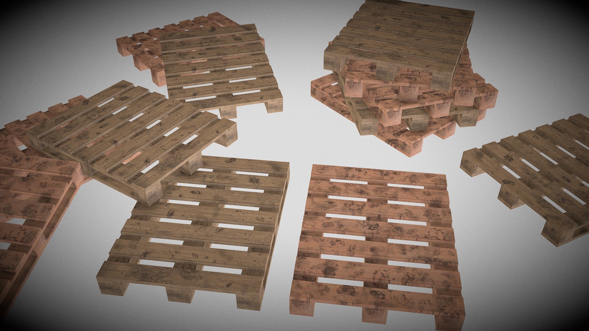 free wood palette - Download Free 3D model by mustafa45.fbx ...