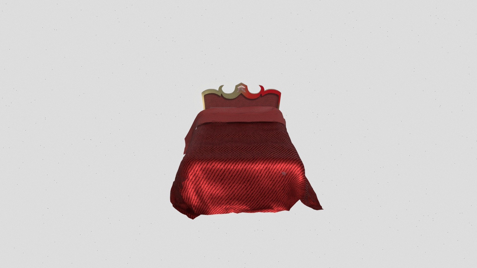 Red Bed - 3D model by HyperNutts (@riuzakikun) [96fa743] - Sketchfab