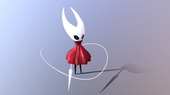 Hornet - HollowKnight #3D Low poly 3D Model