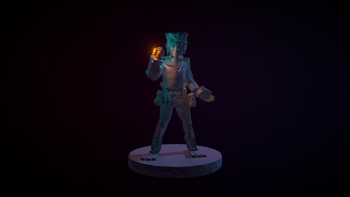 Drac Miniature 3D Model
