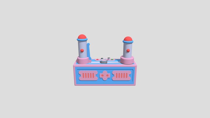 Tubby Custard Machine 3D Model