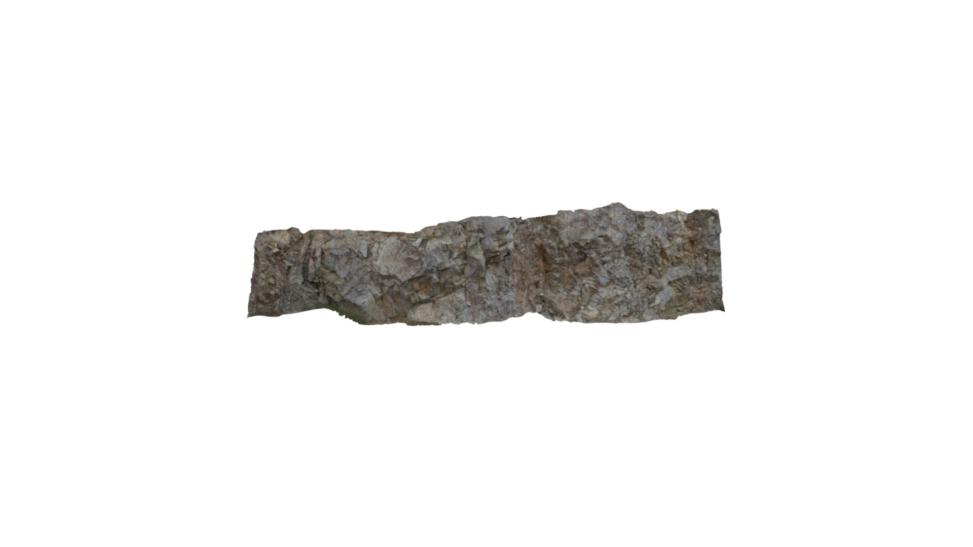 3D model Acoustic Rock - This is a 3D model of the Acoustic Rock. The 3D model is about a rock with a dark background.