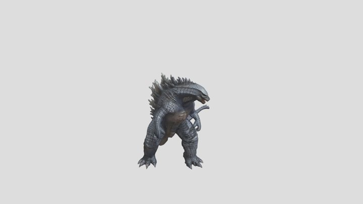 Godzilla 3D Model