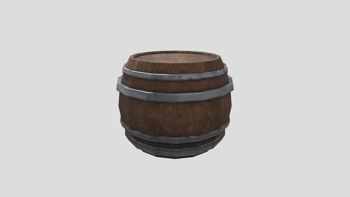 Barrel 3D Model
