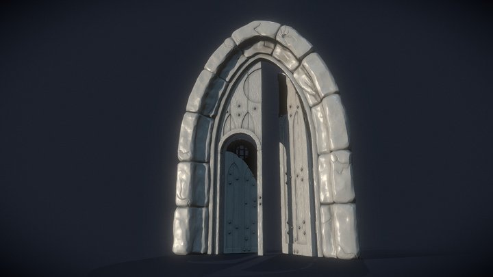 Door Sculpt study 3D Model
