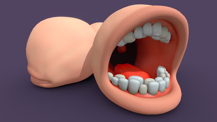 Mouth - Spider Endeavour 3D Model