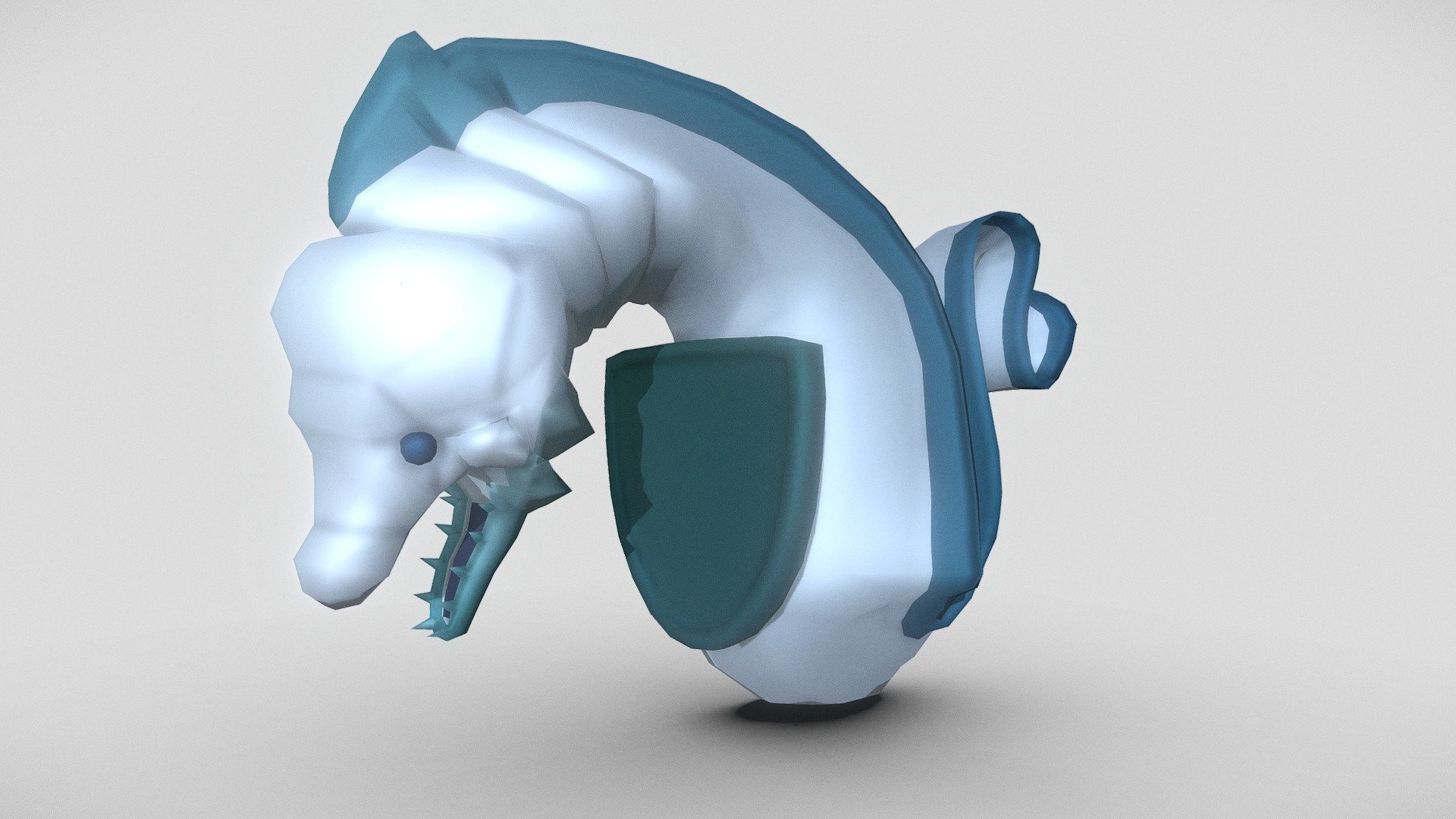 White Moray (Yugioh) - Buy Royalty Free 3D model by Yanez Designs ...