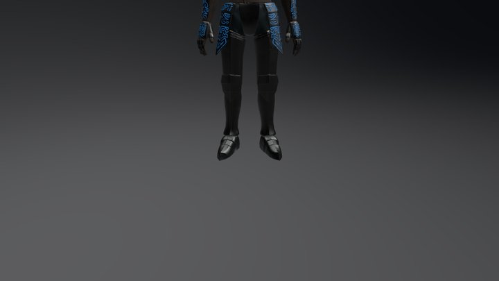 Mage Hunter 3D Model