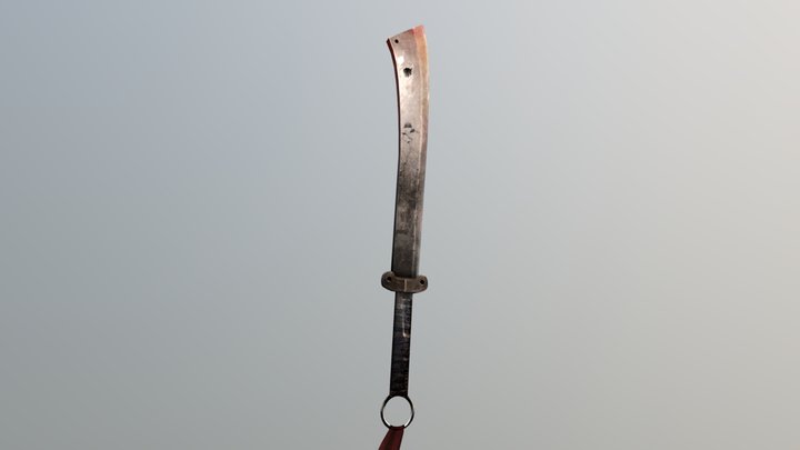 Chinese WWII Sword – Modello 3D gratuito STL