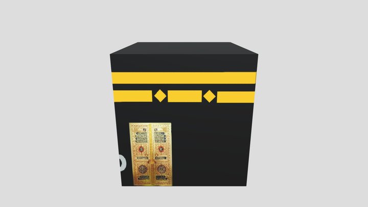 Agama Islam Ka'bah 3D Model