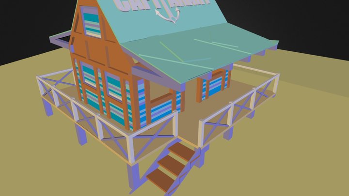 citudorien porthouse 3D Model