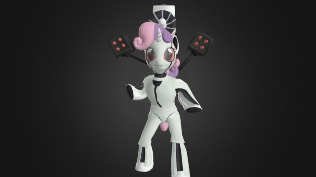 WIP Sweetie Bot v2 3D Model