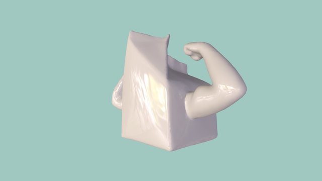 Milk-pervertex 3D Model