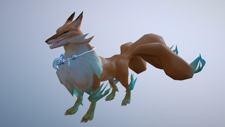 Fox 3D Model