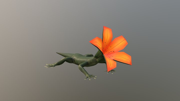 Lily Crawler 3D Model