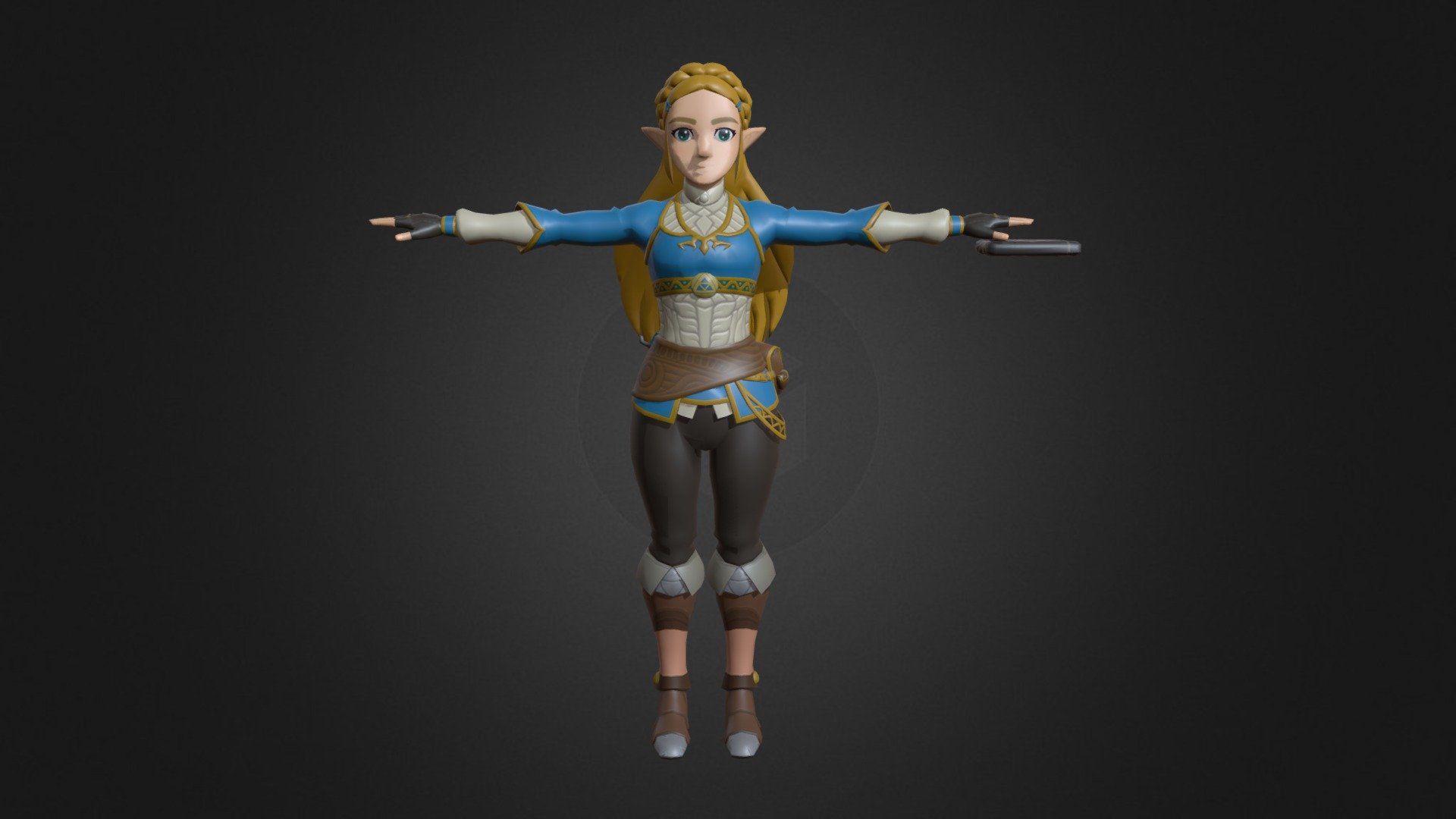 Princess Zelda Download Free 3d Model By Donovanisadore5 97075a7 Sketchfab 2737