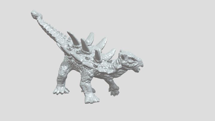 Stegosaurus scan by Seal