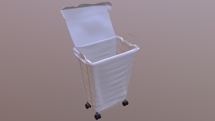 Bathroom basket 3D Model