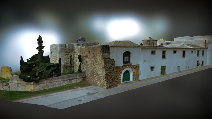 Muralhas de Faro (Porta Sul) - Faro - Portugal 3D Model