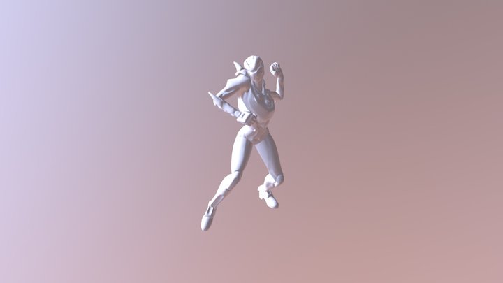 Fortnite Rambunctious Emote 3D Model