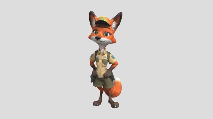 Foxy – Modelo 3D gratuito STL