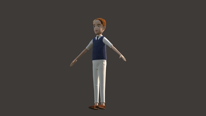 Character-wtih-texture 3D models - Sketchfab