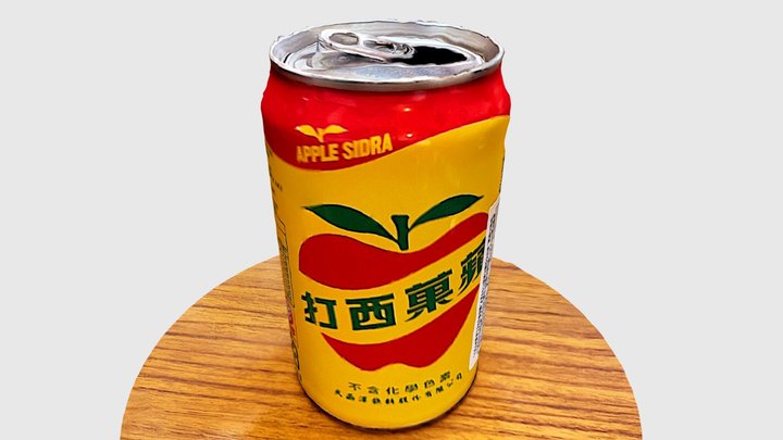 Canned drink 01 3D Model