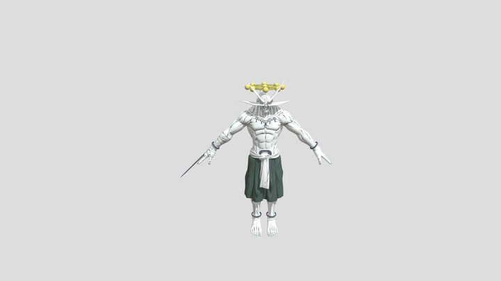 JJK MAHORAGA V3 BY: o-DV89-o 3D Model
