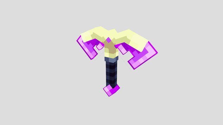 Dragon pickaxe 3D Model