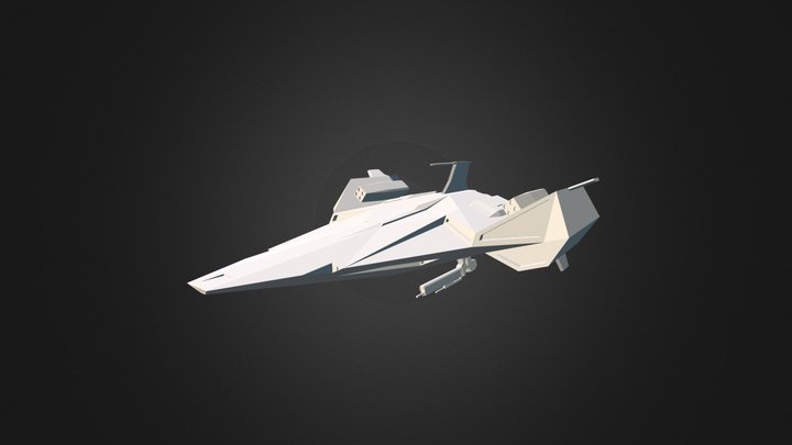 Arklane Malaxim AXO6 Jumpship (WIP) 3D Model