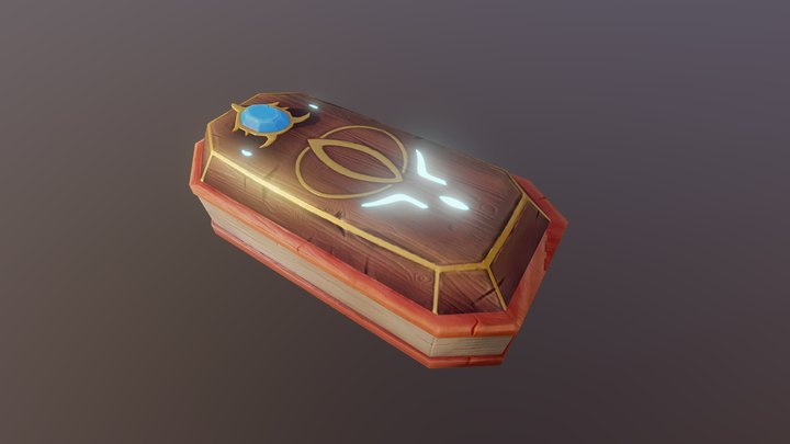 Magical Chest 3D Model
