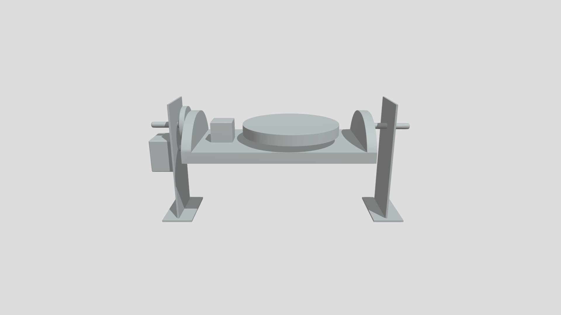 4th and 5th axis final of cnc machine design v1 - 3D model by Hafsa ...