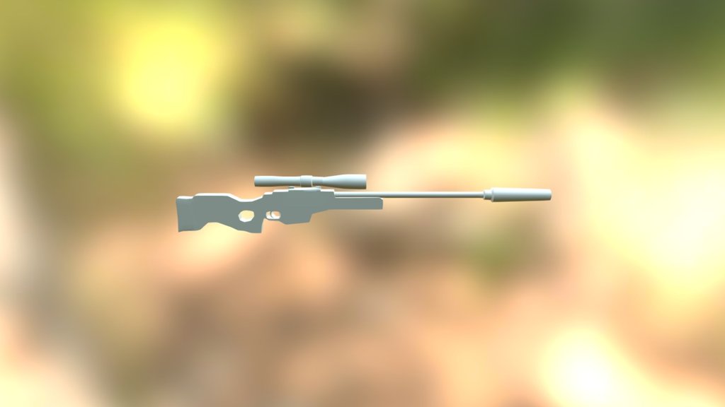 Low Poly Awp - 3D model by Widyanto [9710ed3] - Sketchfab