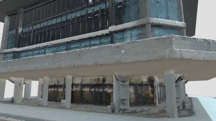 Modern Building 3D Model