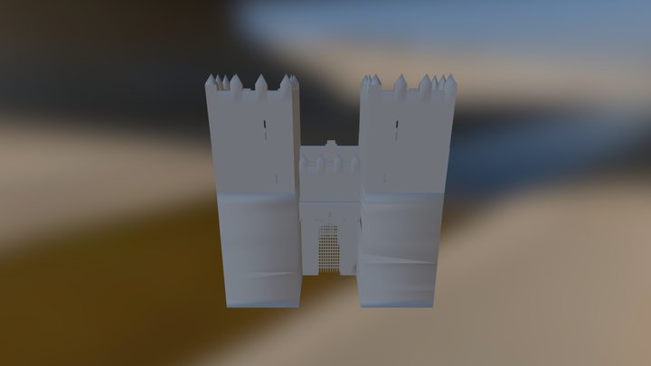 Temple 3D Model