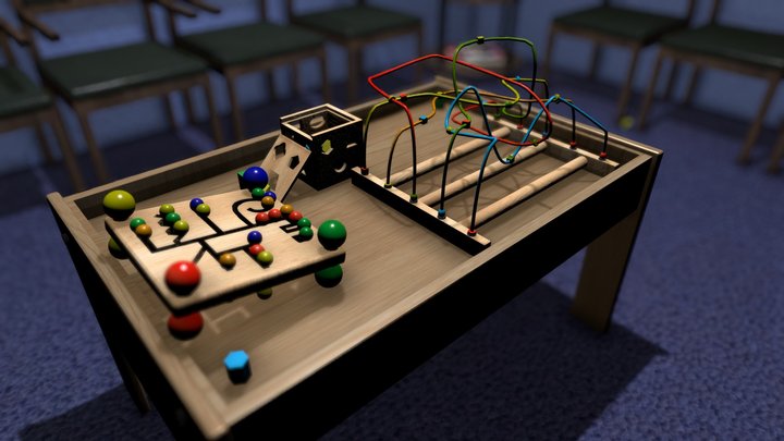 Final - Doctors Waiting Room 3D Model