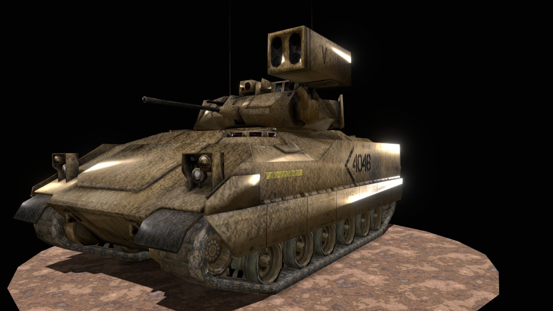 M6 BRADLEY(LOW POLY)