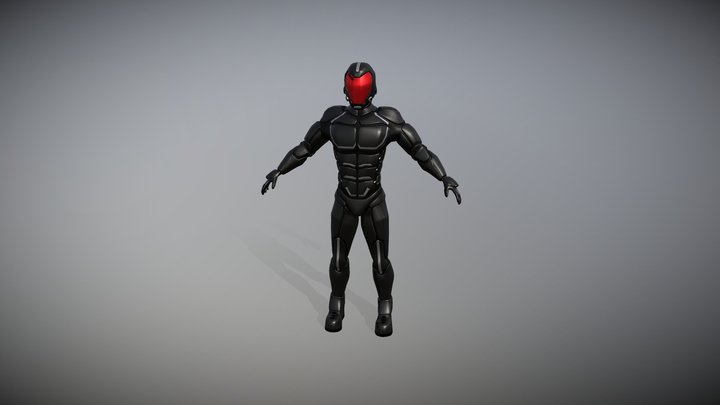 sci-fi_male_character 3D Model