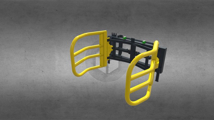 Cleste baloti Manitou 3D Model