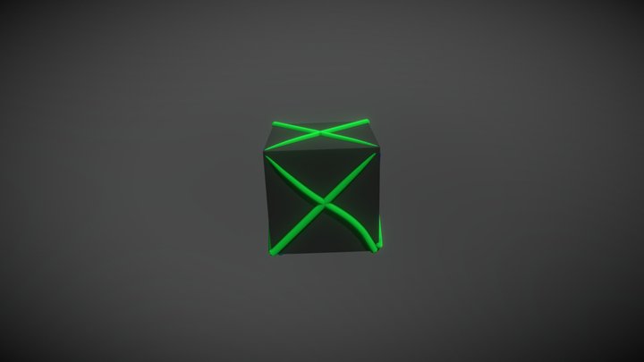 Weird Cube 3D Model
