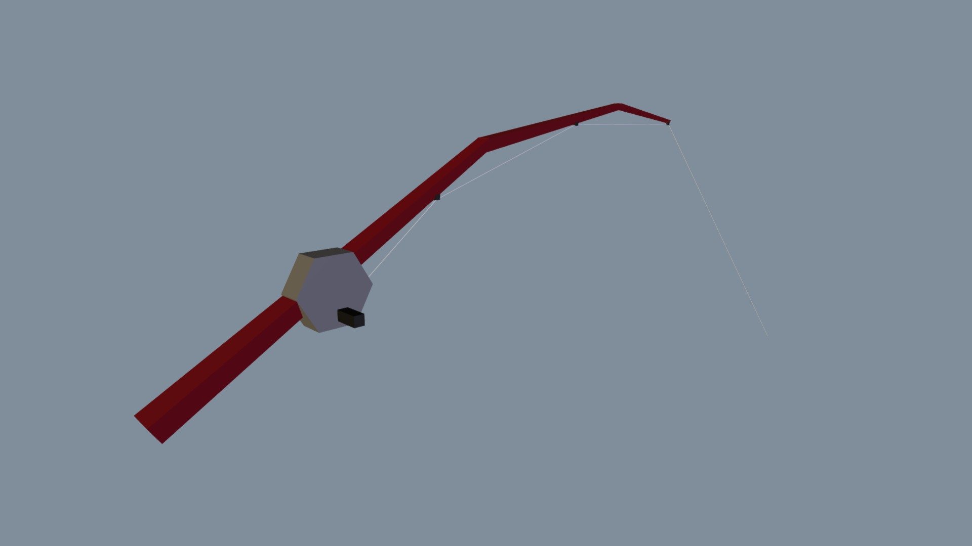 Fishing Rod - Download Free 3D model by Crodattilo (@Crodattilo