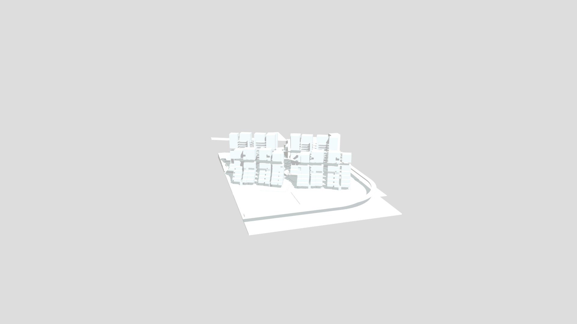Future of Housing - Core Studio 3 Massing NaomiW